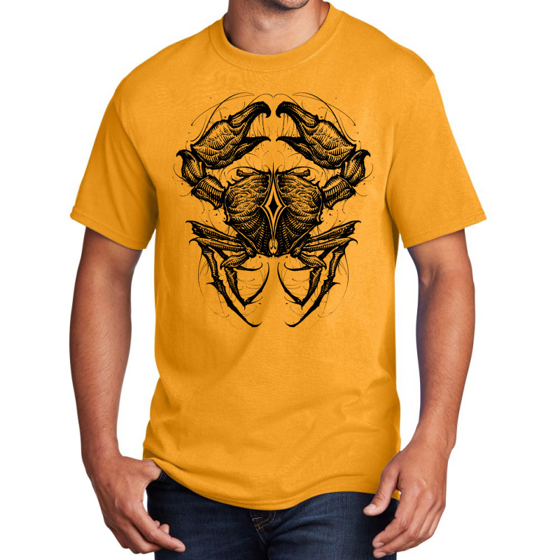 Ornamental Crab Hippie Basic T-shirt | Artistshot