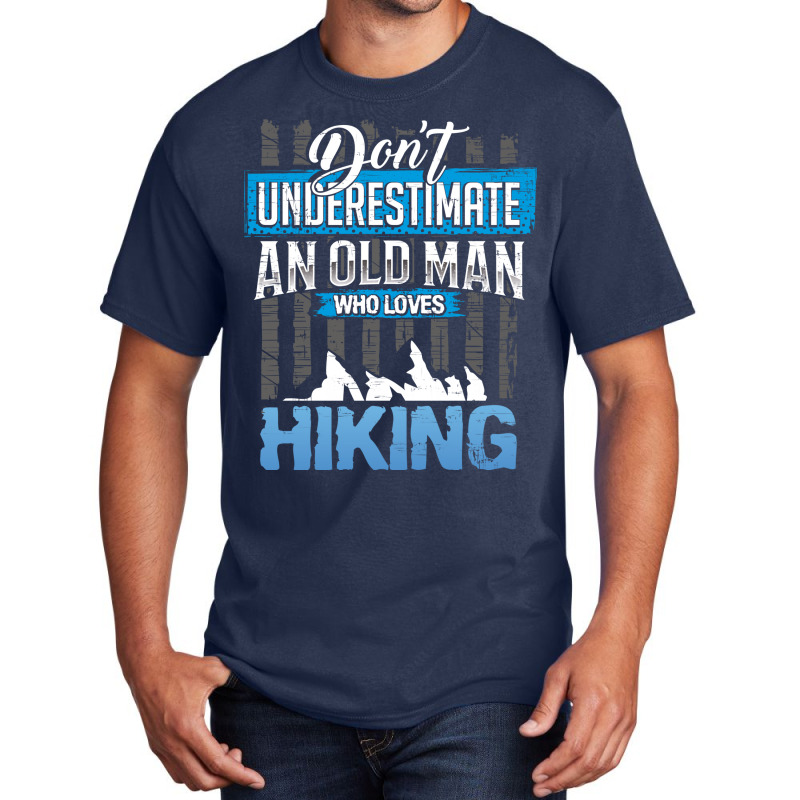 Hiking Gift For Grandpa Girl Basic T-shirt | Artistshot