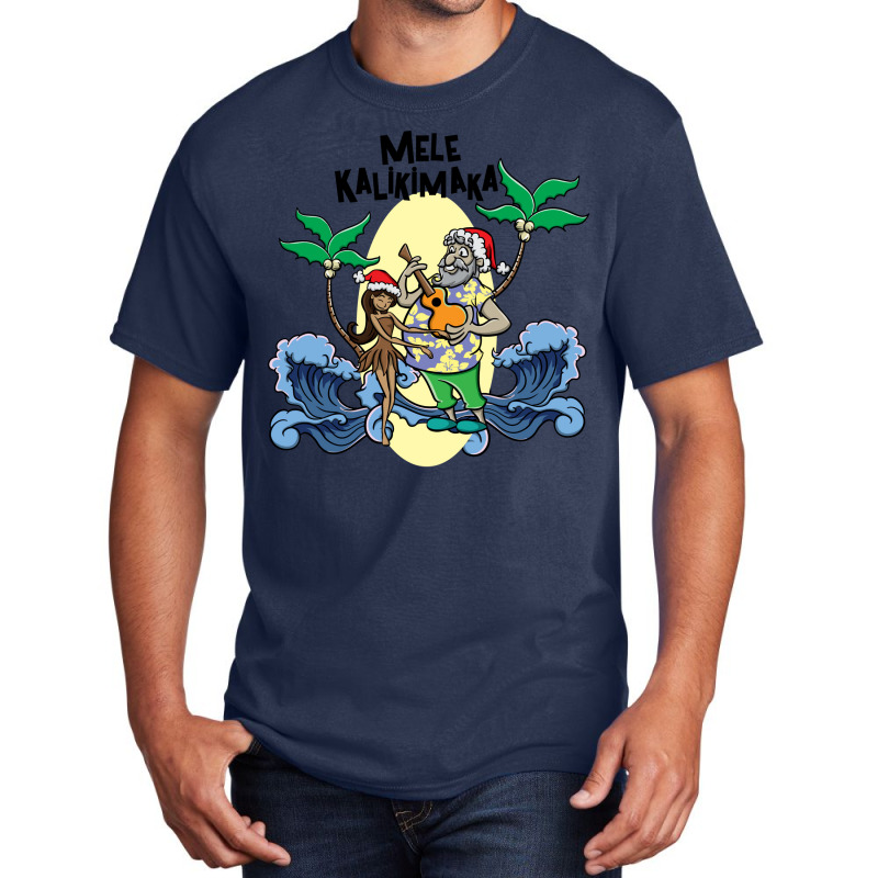 Mele Kalikimaka Haka Dance Maori Christmas Hawaii Basic T-shirt | Artistshot