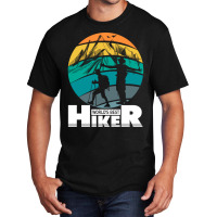 Cute Hiking Lover Gift Nostalgia Basic T-shirt | Artistshot