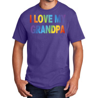 Pride Month Gift I Love My Grandpa Tumblr Basic T-shirt | Artistshot