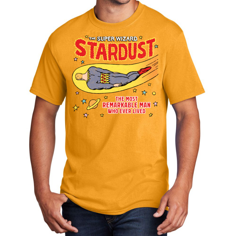 Stardust The Super Wizard Basic T-shirt by bazazkwstas | Artistshot