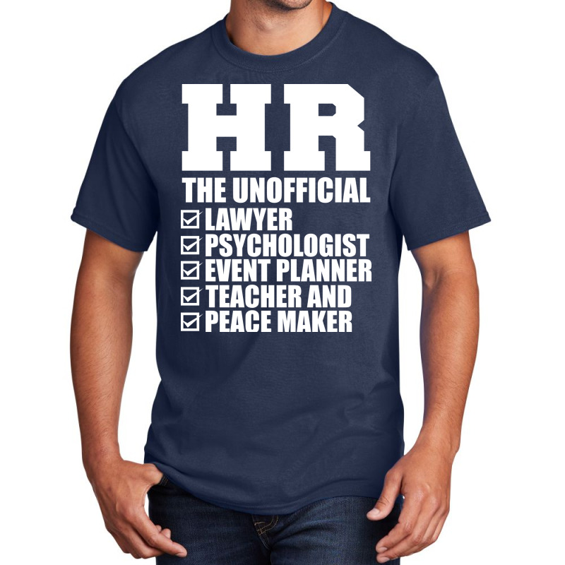 Hr The Un Lawyer Psychologist Event Planner Teache Basic T-shirt | Artistshot