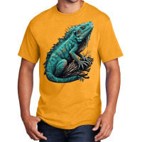 Ocean Sea Water Iguana Basic T-shirt | Artistshot