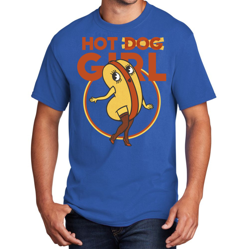 Hot Dog Girl Gift Basic T-shirt | Artistshot