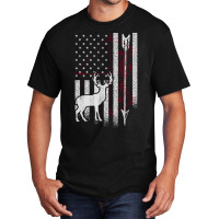 Deer Hunting With Bow For A Hunters Stars Basic T-shirt | Artistshot