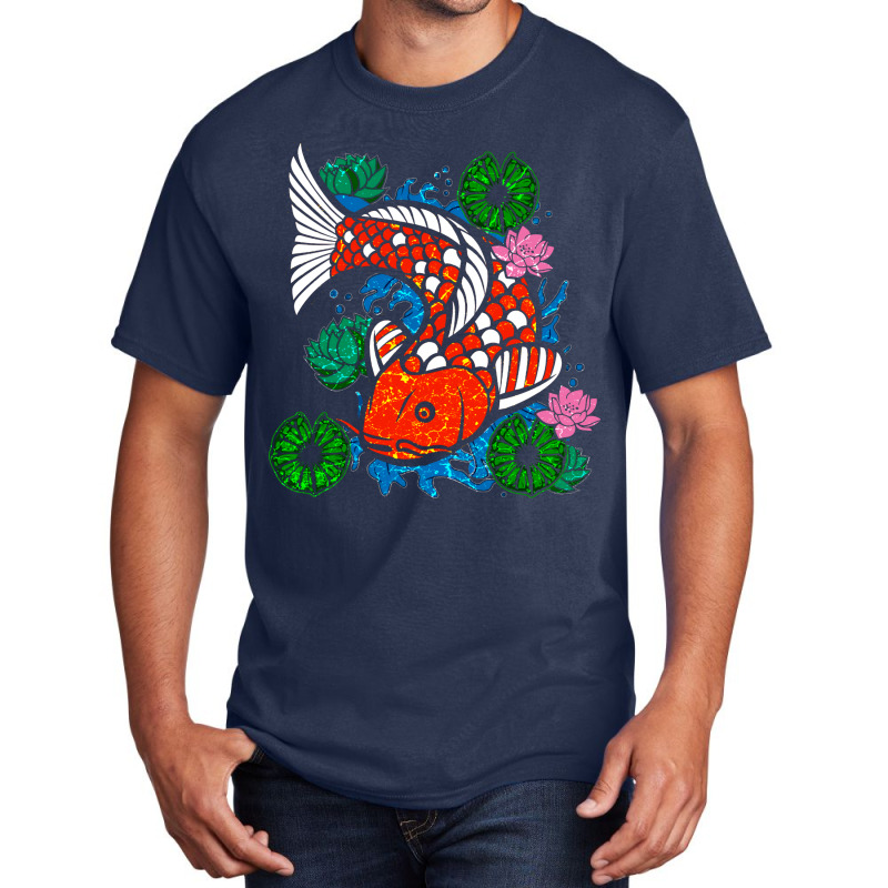 Koi Fish Cool Quote Basic T-shirt | Artistshot