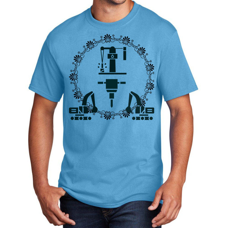 Continuous Mining Machine Operators Girl Basic T-shirt | Artistshot