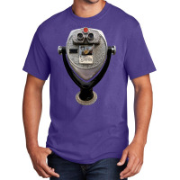 Coin Operated Viewing Machine Blue Basic T-shirt | Artistshot