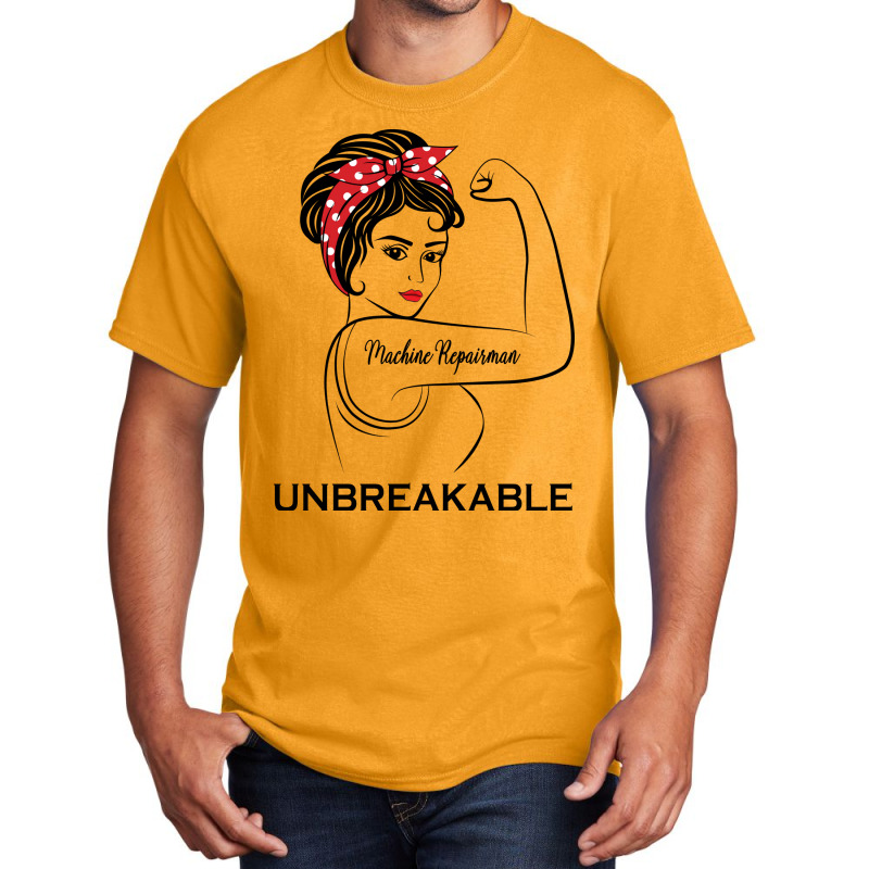 Machine Repairman Unbreakable 70s Basic T-shirt | Artistshot