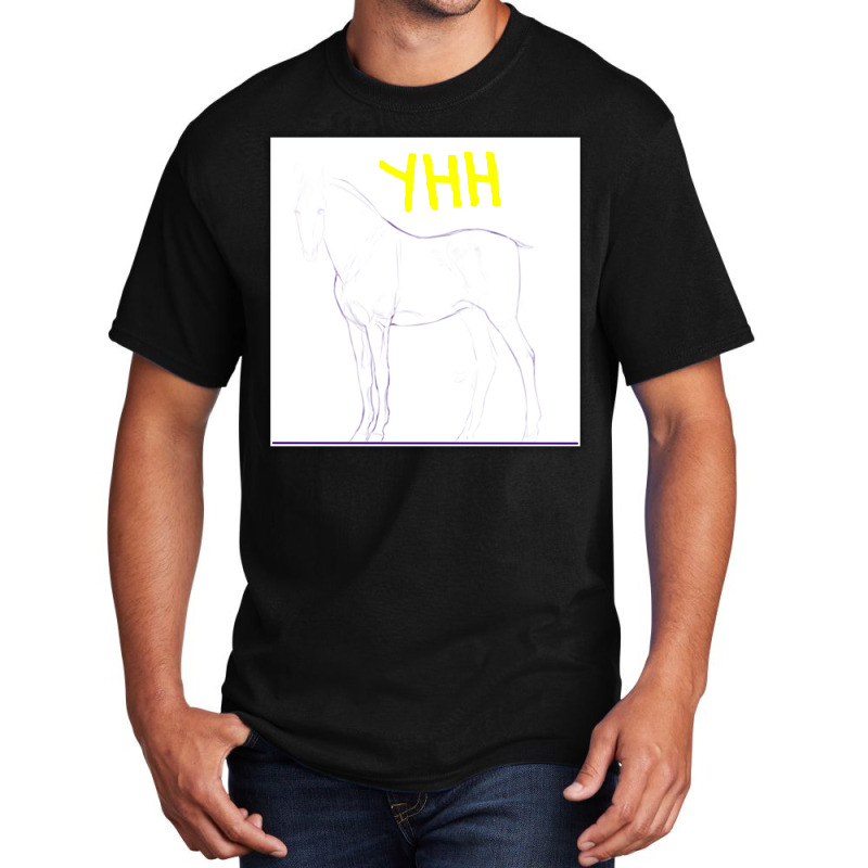 Yhh Baroqe Lines Closed Memelordtm Love Basic T-shirt by zekrinatorer | Artistshot