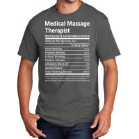 Medical Massage Therapist Nutritional And Undeniab Basic T-shirt | Artistshot