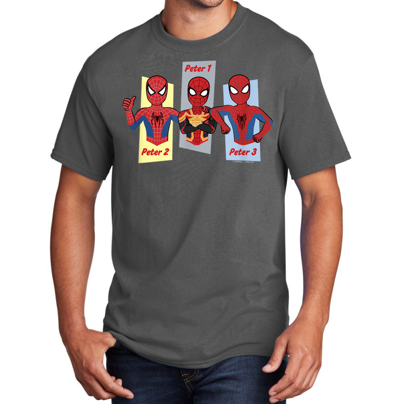 Three Peter Panels Basic T-shirt by zogoehawan | Artistshot