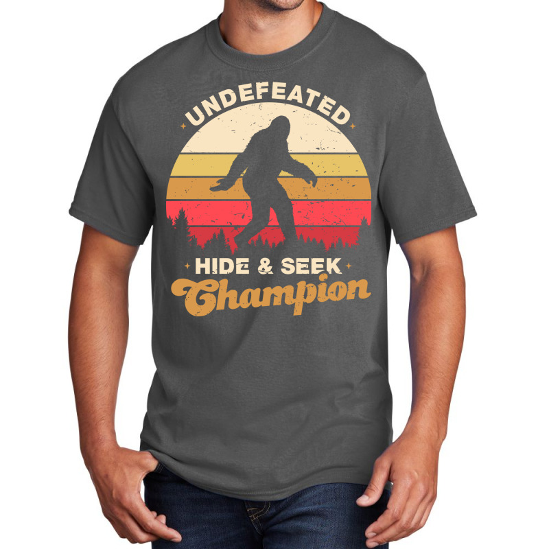 Hide And Seek Champion Undefeated Basic T-shirt | Artistshot