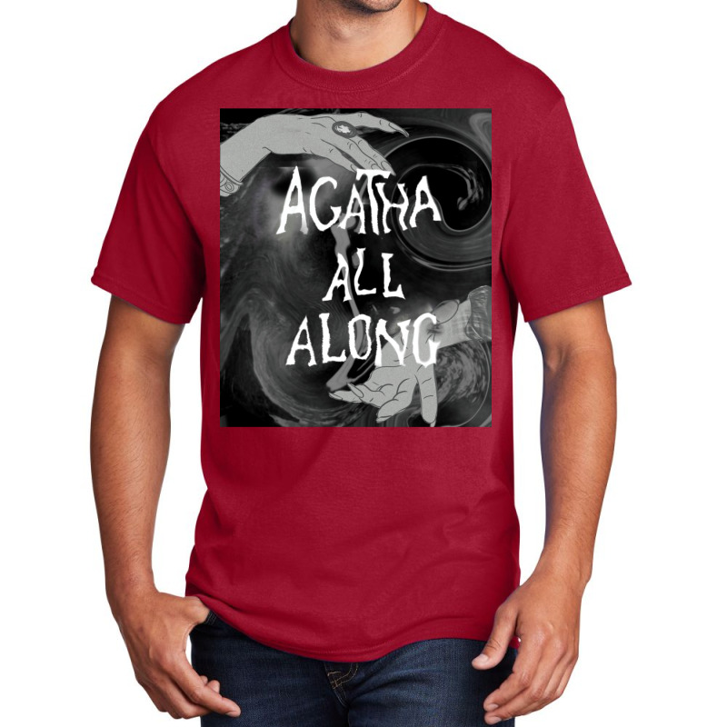 Agatha Harkness All Along Basic T-shirt by haddoumcshann | Artistshot