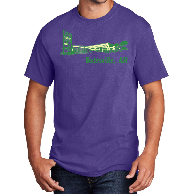 Batesville Arkansas Retro Mid Century Aesthetic Basic T-shirt | Artistshot