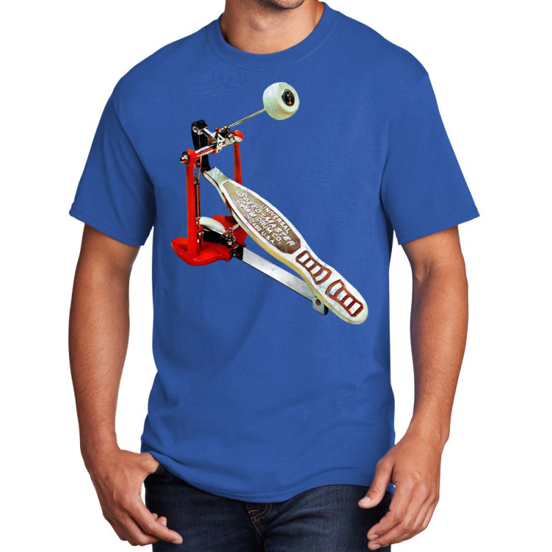 Drum Pedal Drumming Lover Gift Basic T-shirt by baidyavirendk | Artistshot