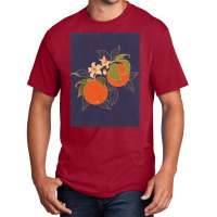 Orange Branch Basic T-shirt | Artistshot