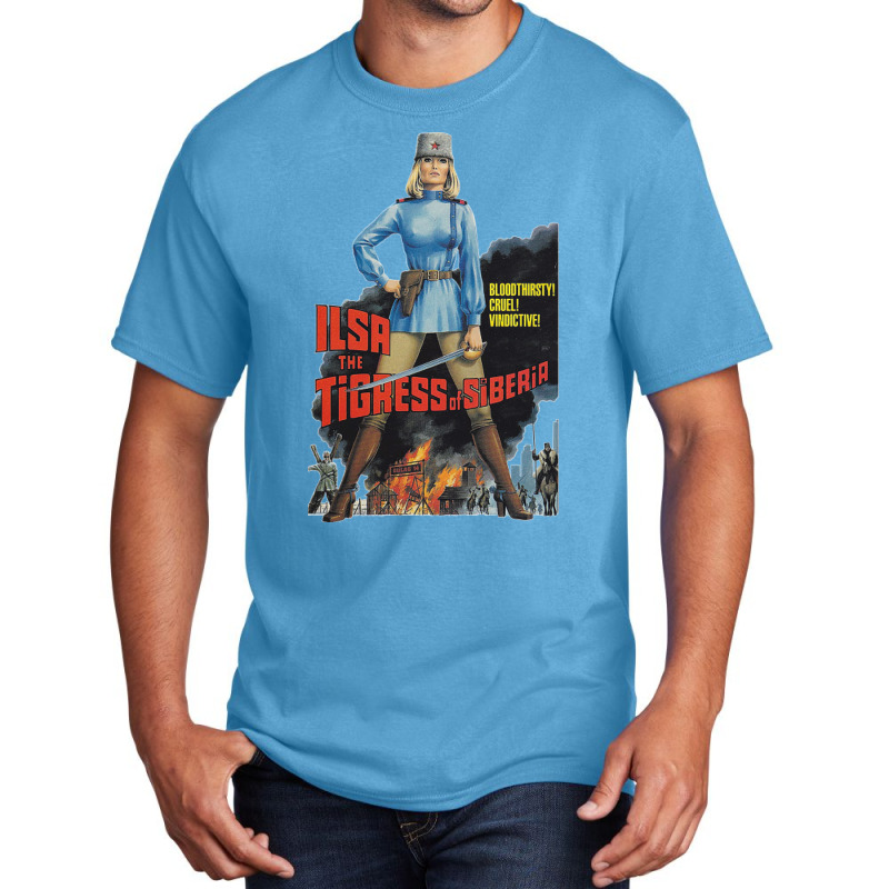 Ilsa The Tigress Of Siberia ))(( 70s Cult Classic Basic T-shirt by neoterelayh | Artistshot