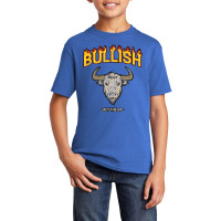 Bullish Day Trader Buy The Dip Vintage Stock Marke Basic Youth T-shirt | Artistshot