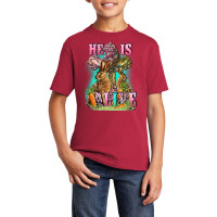 He Is Alive Basic Youth T-shirt | Artistshot