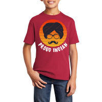 Proud Indian I Love India Basic Youth T-shirt | Artistshot