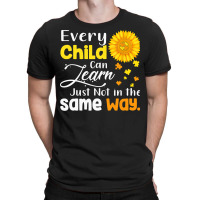 Autism Awareness T  Shirt Autism Special Education Teacher Shirt Sunfl T-shirt | Artistshot