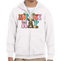 Hippity Hop Youth Zipper Hoodie | Artistshot