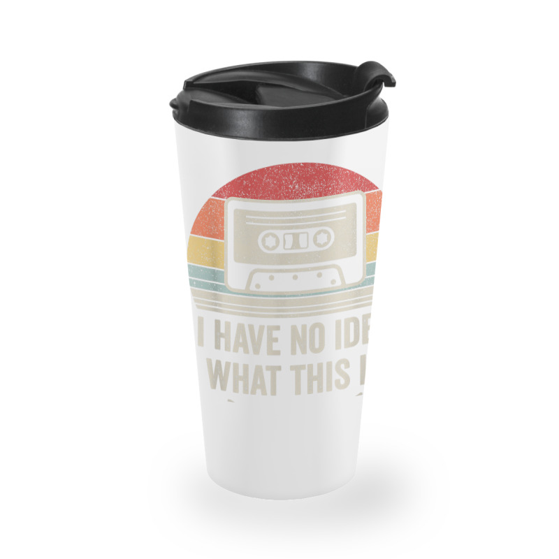 Retro Cassette Kids Funny Travel Mug | Artistshot