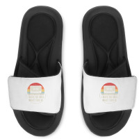 Retro Cassette Kids Funny Slide Sandal | Artistshot