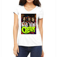 Cream Women's V-neck T-shirt | Artistshot