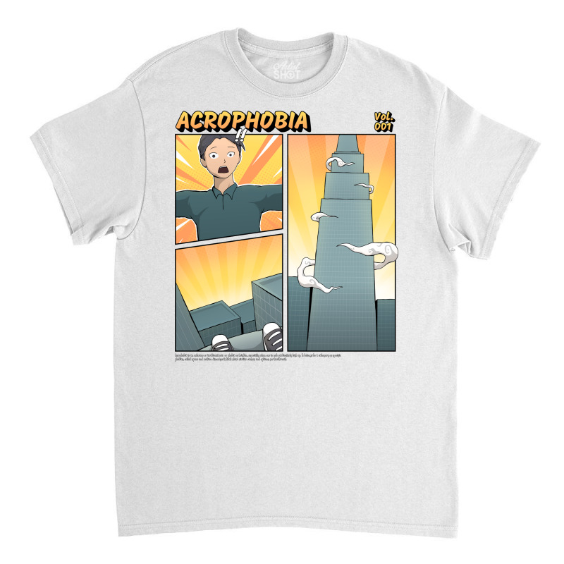 Acrophobia - Fear Of Heights Classic T-shirt by FerdiEverywhere | Artistshot