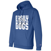 Dog Distraction Champion Hoodie | Artistshot