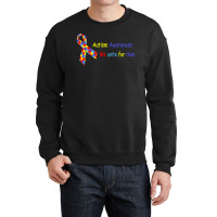 Autism Awareness T  Shirt Autism We Unite For Them 5 Crewneck Sweatshirt | Artistshot