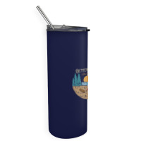 Better Beside The Campfire Skinny Tumbler | Artistshot