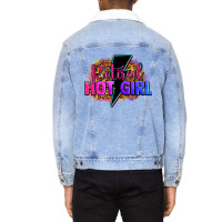 Retired Hot Girl Unisex Sherpa-lined Denim Jacket | Artistshot