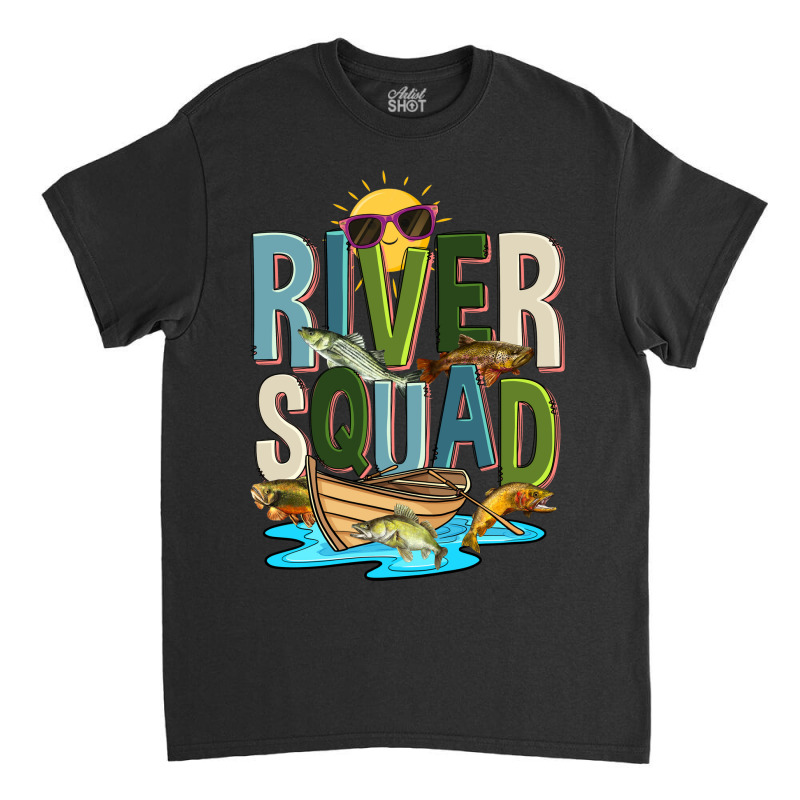 River Squad Classic T-shirt by Zillion Design Studio | Artistshot