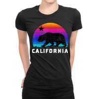 California State, California Bear, Love California Ladies Fitted T-shirt | Artistshot