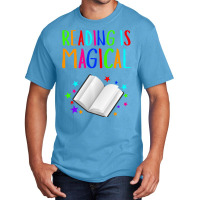 Reading Is Magical I Love To Read Book Lovers Basic T-shirt | Artistshot