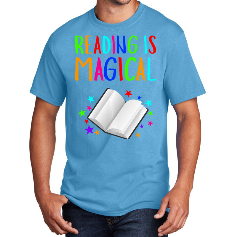 Reading Is Magical I Love To Read Book Lovers Basic T-shirt | Artistshot