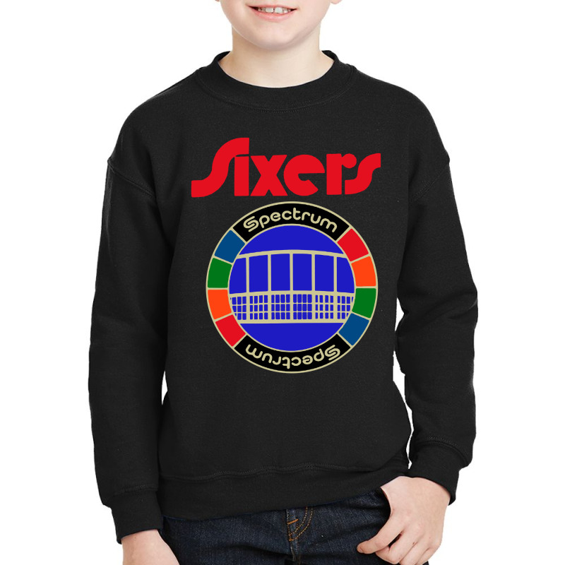 Sixers Spectrum Youth Sweatshirt by shusui | Artistshot