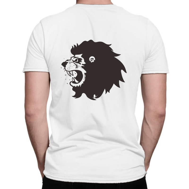 Lion Roar Looking Left T-Shirt by Heri Iye | Artistshot