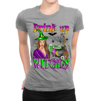 Drink Up Witches Ladies Fitted T-shirt | Artistshot