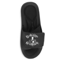 Books And Coffee Life Is Magical Slide Sandal | Artistshot