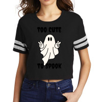 Too Cute To Spook Scorecard Crop Tee | Artistshot