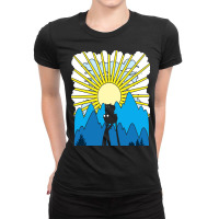 Sunrise Time Ladies Fitted T-shirt | Artistshot