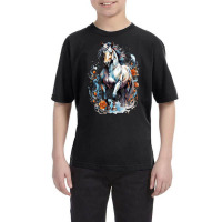 Aesthetic Horse Illustration Youth Tee | Artistshot