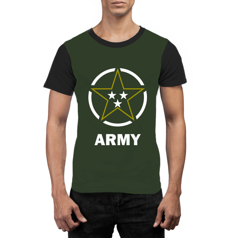 Army Vintage Art Graphic T-shirt by Sanavlis Studios Company | Artistshot