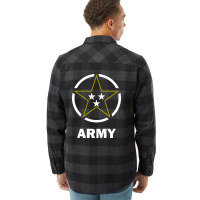 Army Vintage Art Flannel Shirt | Artistshot