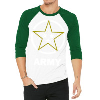 Army Vintage Art 3/4 Sleeve Shirt | Artistshot